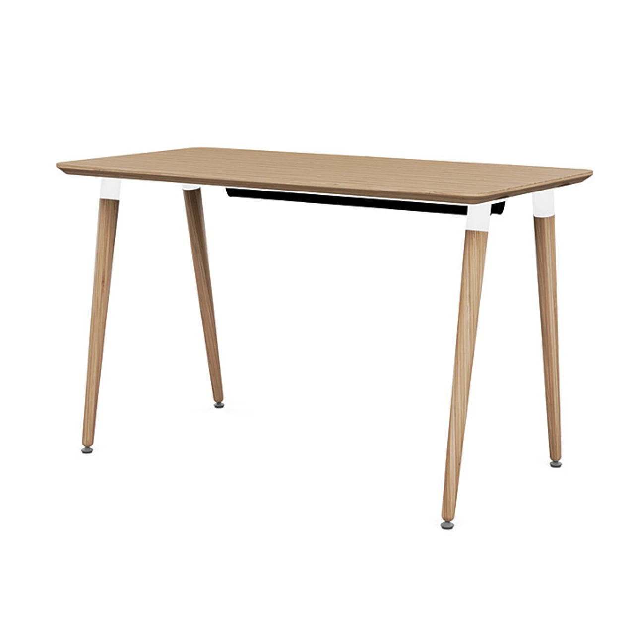 Reya Bamboo Surfaced Desk W/ Matching Legs 7 Reya Bamboo Surfaced Desk W/ Matching Legs - Image 5