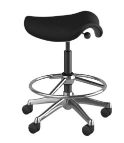 Freedom Saddle Stool -Desk Elegant Shop saddleOnyxcorvLeather 61562.1622742715