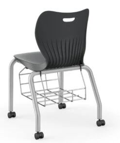 SmartLink® 16" Student Stacking Chair / Carton Of 4 -Desk Elegant Shop smarlink18basket3 36708.1662497050