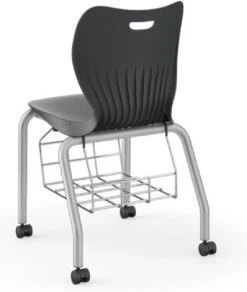 SmartLink® 18" Student Stacking Chair / Carton Of 4 -Desk Elegant Shop smarlink18basket3 92997.1662500571