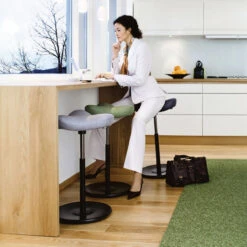 Varier Move Ergonomic Sit Stand Stool -Desk Elegant Shop varier move 06 1 97159.1674503368