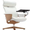 Nuvem Leather Executive Chair 1 Nuvem Leather Executive Chair -Desk Elegant Shop white 45539.1436558858